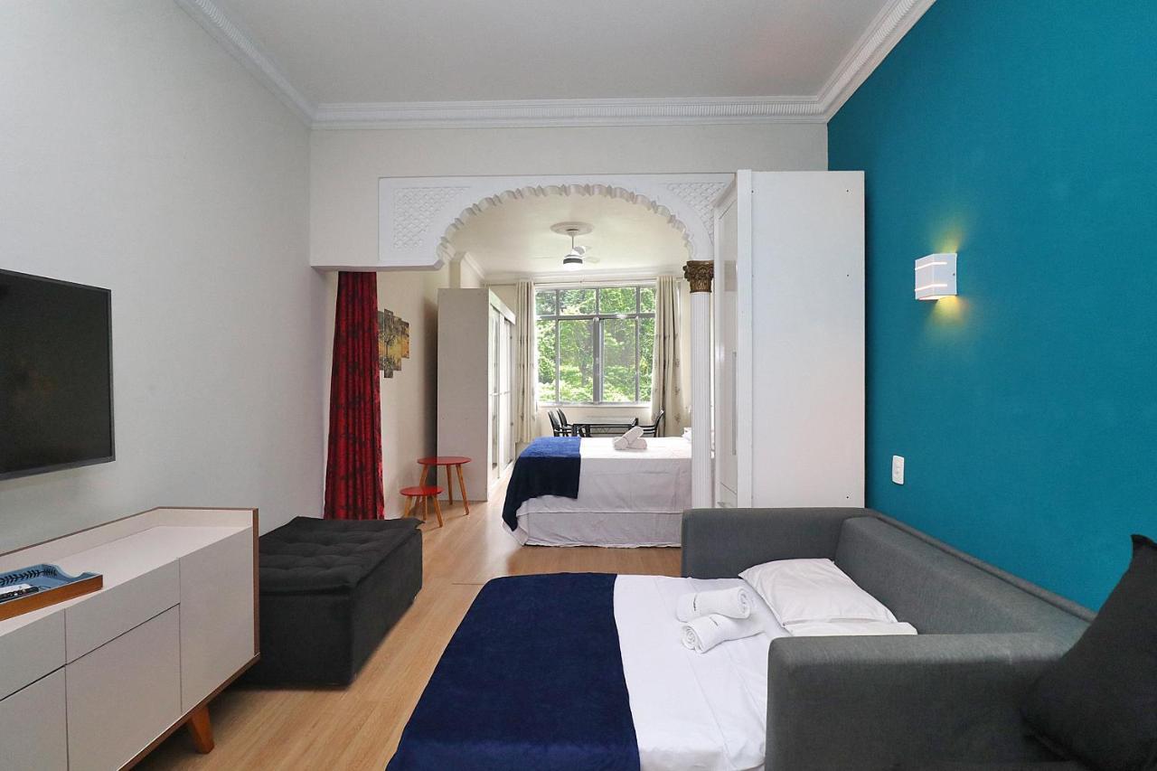 Apartament Fantastico 1 Quarto E Sala Em Copacabana Com Vista Para Natureza Rio de Janeiro Zewnętrze zdjęcie